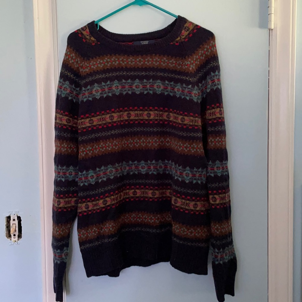 J Crew Lambswool Sweater